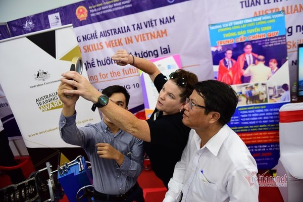 Hào hứng trình diễn tại tuần lễ kỹ năng nghề Australia - Việt Nam