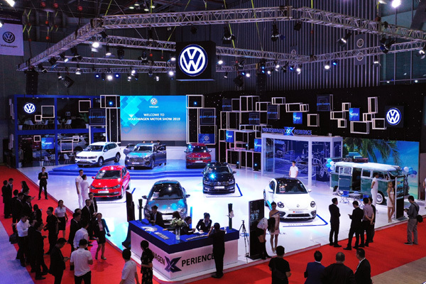 Touareg - ngôi sao của Volkswagen ở Vietnam Motor Show 2019