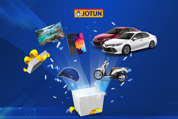 Cơ hội sở hữu Toyota Camry khi mua sơn Jotun