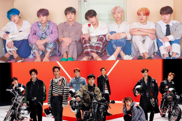 BTS, EXO đối đầu trực diện Ariana Grande, Shawn Mendes tại AMAs 2019