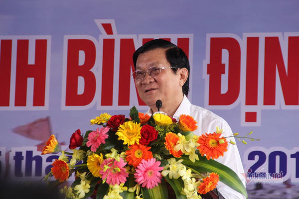 Nguyên Chủ tịch nước Trương Tấn Sang kêu gọi giúp ngư dân gỡ 'thẻ vàng'