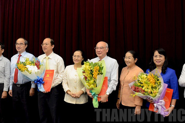 Ban Bí thư chuẩn y 3 ủy viên Ban Thường vụ Thành ủy TP Hồ Chí Minh