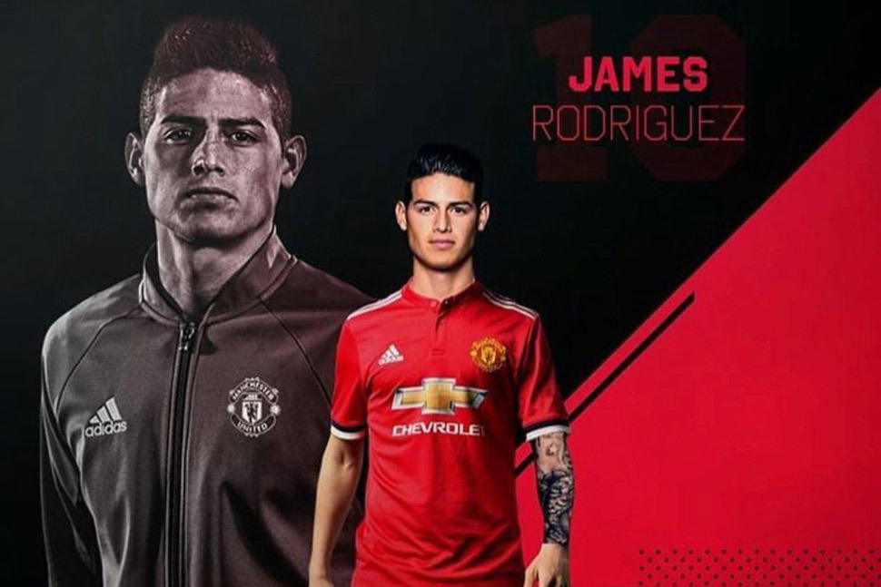 Bị Real Madrid bỏ rơi, James Rodriguez cầu cứu MU