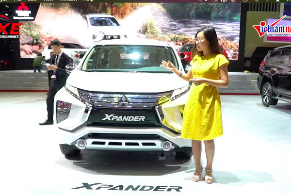 Đánh giá xe: Khám phá nhanh Mitsubishi Xpander tại Vietnam Motor Show 2019