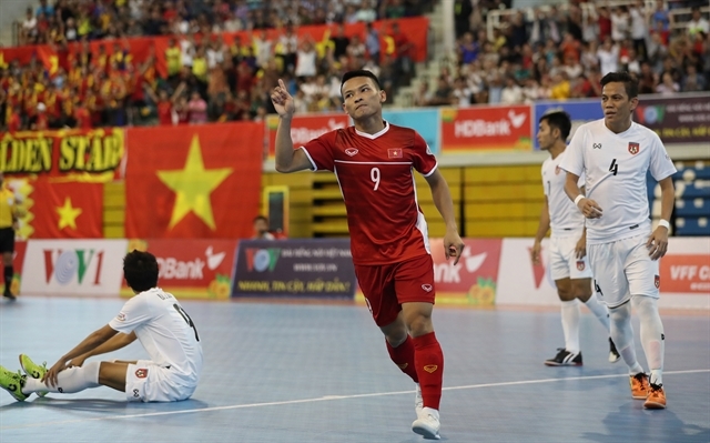 Vietnam win bronze medal at AFF futsal champs