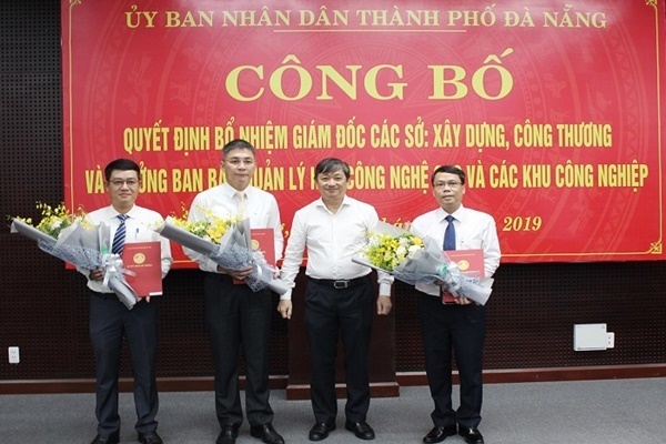 Đà Nẵng có 2 tân Giám đốc Sở