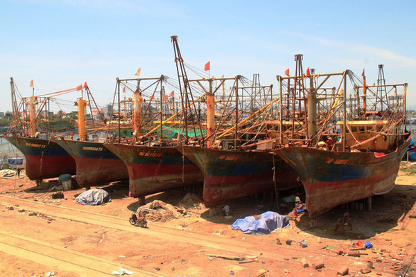 Ngân hàng kiện ngư dân tàu vỏ thép ở Bình Định vì nợ đầm đìa