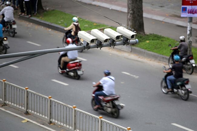 HCM City uses cameras to enforce traffic laws