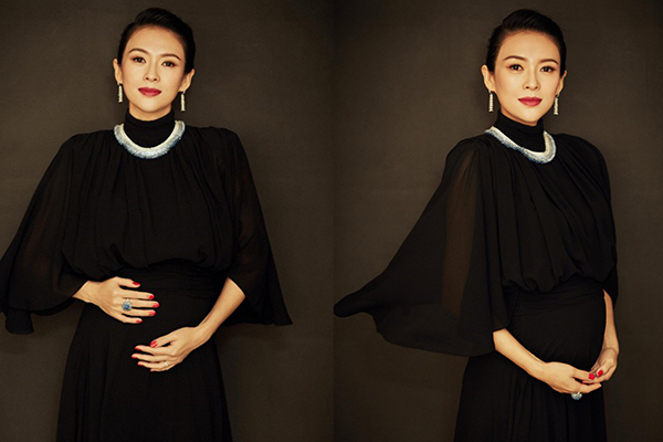 Chương Tử Di xác nhận mang thai lần 2 ở tuổi 40