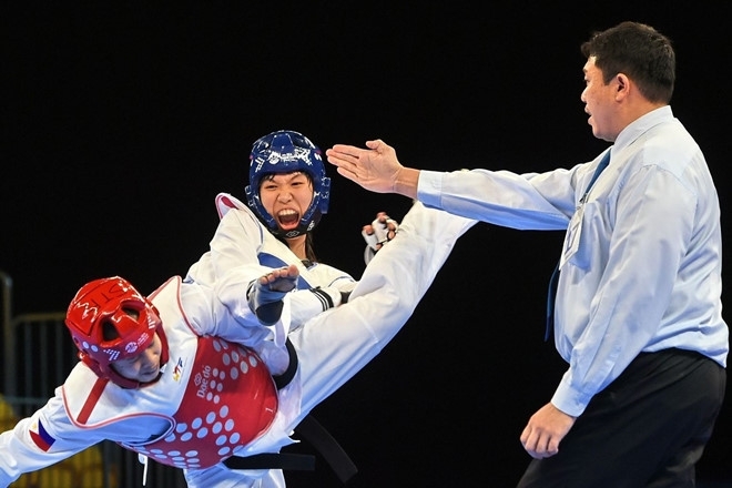 Vietnamese taekwondo fighter sparks Olympic hopes with two int’l gold medals