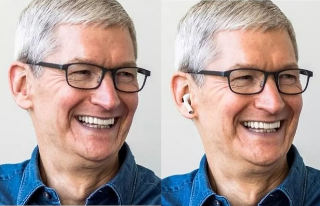 Tim Cook chào đón AirPods Pro bằng cách thay avatar đã qua Photoshop