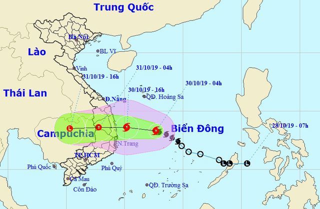 Storm Matmo to hit Vietnam today