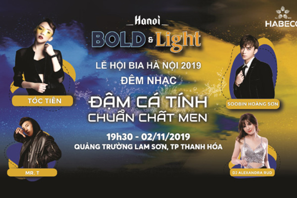 Nhiều trải nghiệm cực chất tại Lễ hội Bia Hà Nội 2019 ở Thanh Hóa