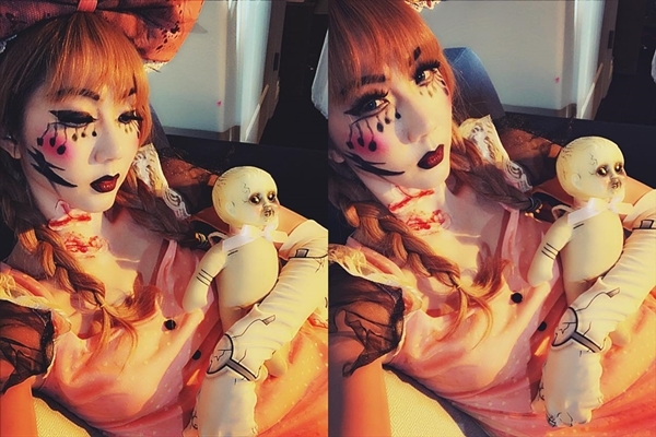 Sao Việt hóa búp bê ma, tuần lộc máu dịp Halloween