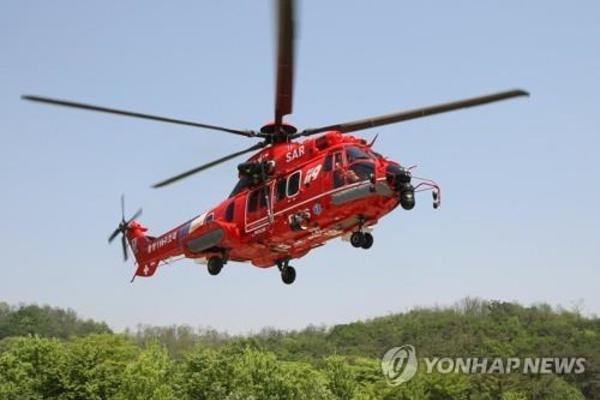 Trực thăng Hàn Quốc rơi gần đảo tranh chấp với Nhật Bản