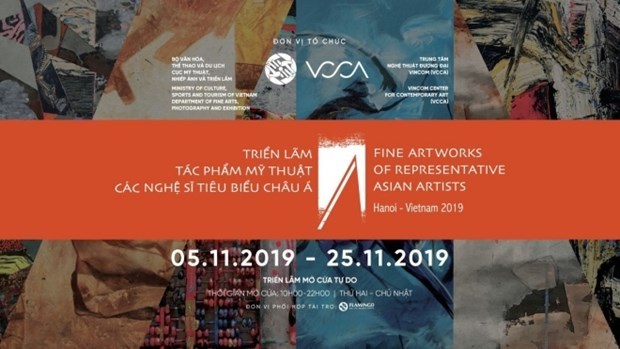 Outstanding Asian artists to display works in Hanoi