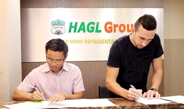 Hoang Anh Gia Lai ink two-year deal with Serbian defender Memovic