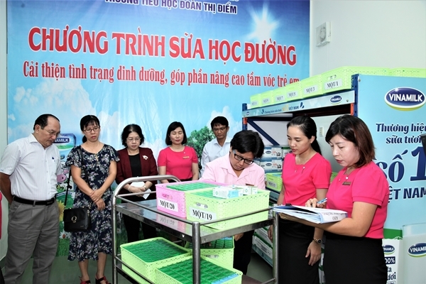 TP.HCM chính thức triển khai chương trình Sữa học đường