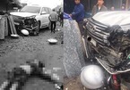 Xe Lexus ngũ quý 7 tông chết 1 phụ nữ ở Hà Nội