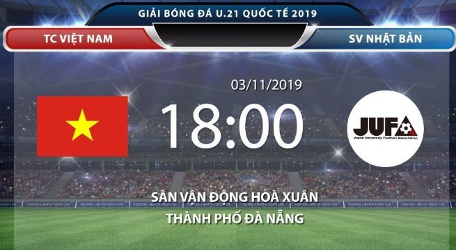 Link xem U21 Việt Nam vs U21 SV Nhật Bản, 18h ngày 3/11
