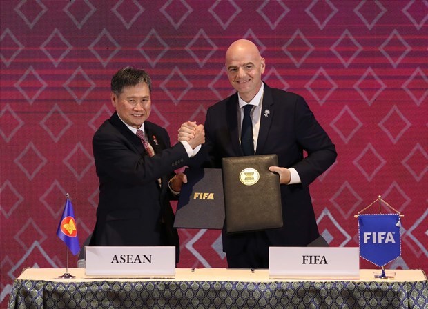 ASEAN, FIFA agree to cooperate to develop football in Southeast Asia