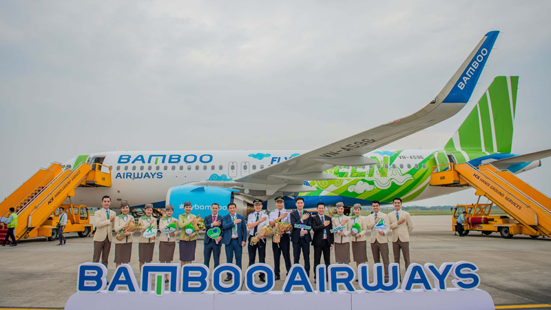 Bamboo Airways nhận chiếc máy bay Airbus A320neo đầu tiên