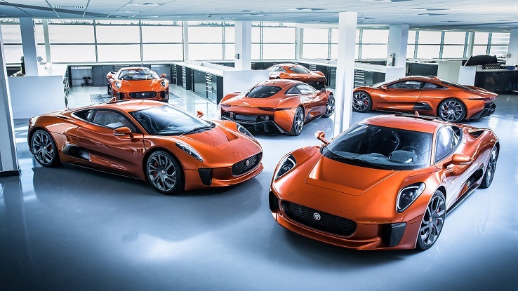 Siêu xe Jaguar C-X75 trong phim James Bond giá 1,2 triệu USD