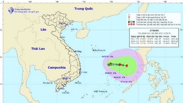 Tropical depression forecast to develop into new storm