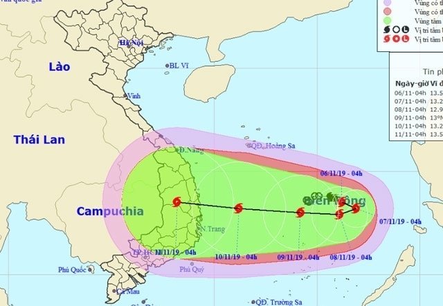 Storm Nakri likely to hit Vietnam's central region