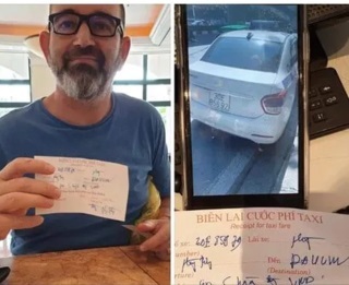 Hanoi taxi driver fined for ripping off foreign passenger