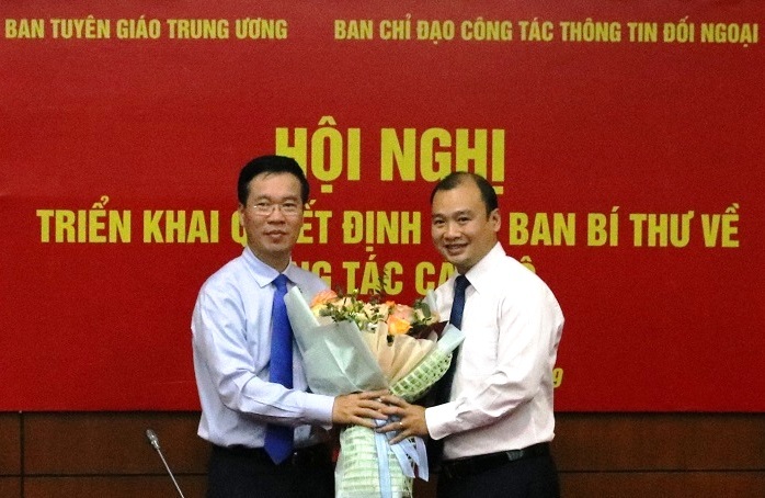 Ông Lê Hải Bình làm Phó ban chuyên trách về thông tin đối ngoại