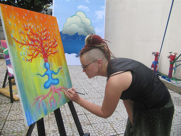 Da Nang: Expat community exchanges art love with locals
