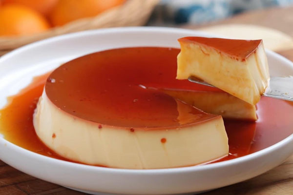 Cách làm bánh flan cỡ lớn