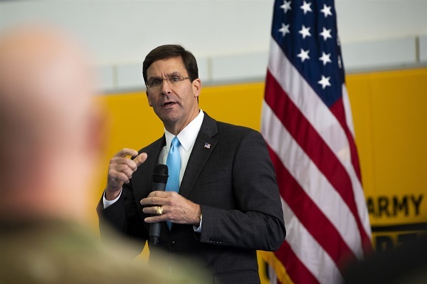 US Defense Secretary Esper to visit Vietnam soon