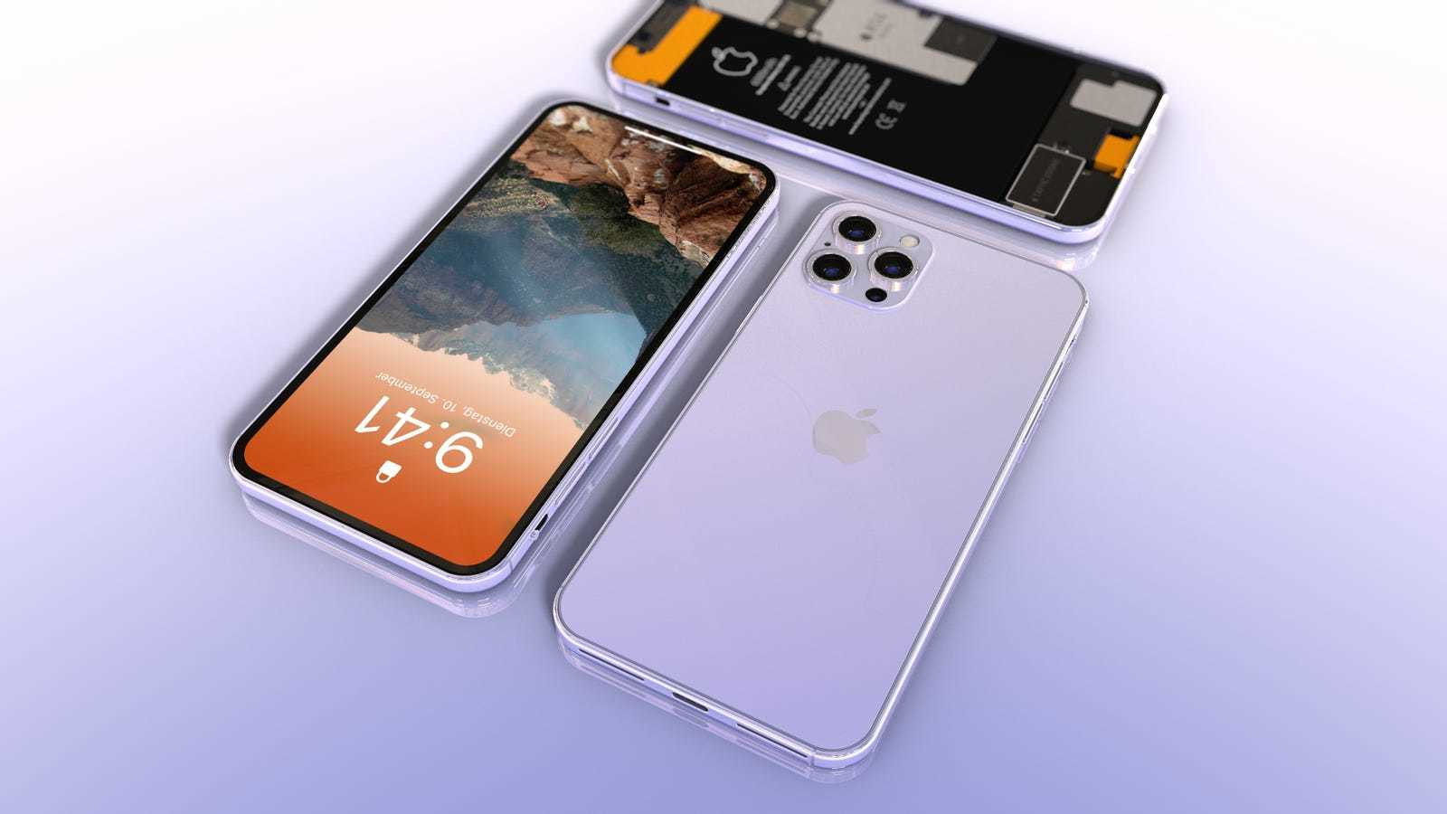 Mẫu iPhone 12 Pro Max không 'tai thỏ' đẹp hút hồn