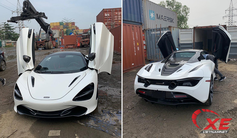 Siêu xe McLaren 720S giá 27 tỷ cao cấp nhất của đại gia Đà Nẵng về nước