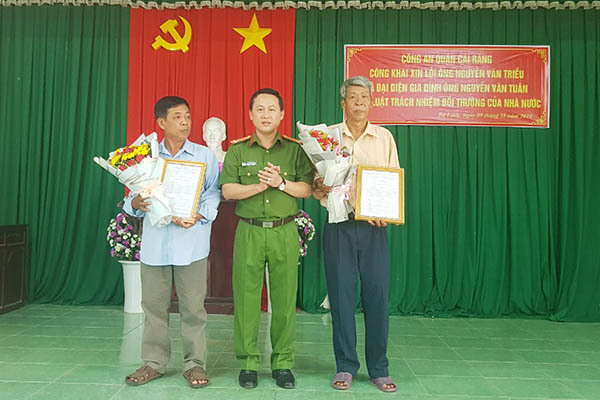 Nghe VietNamNet: Công an ở Cần Thơ xin lỗi 2 người bị oan sai, bồi thường hơn 900 triệu