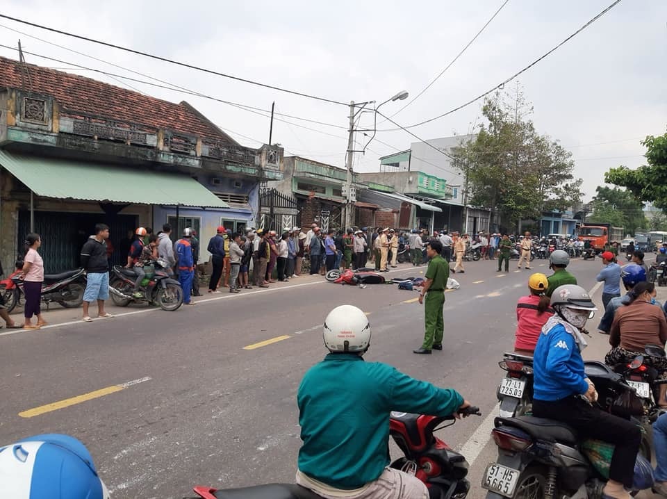 Xe đầu kéo tông chết thanh niên trẻ trên quốc lộ 19 ở Bình Định