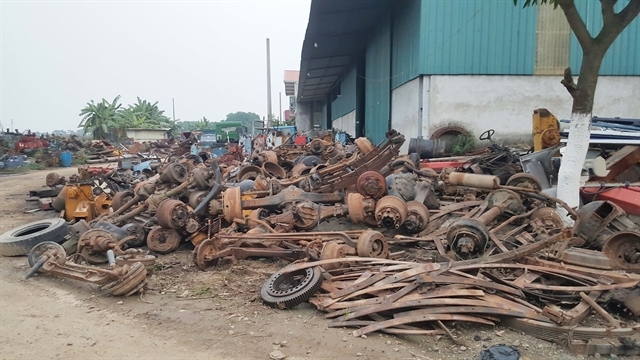 Recycling harms environment in Vinh Phuc