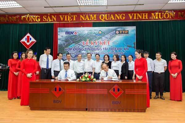 BIDV Quảng Ninh tài trợ tín dụng cho dự án KĐT Green Dragon City