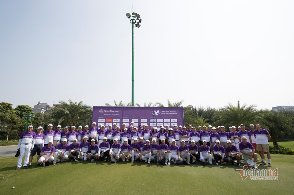 Tưng bừng khai mạc giải Grant Thornton Annual Golf Championship