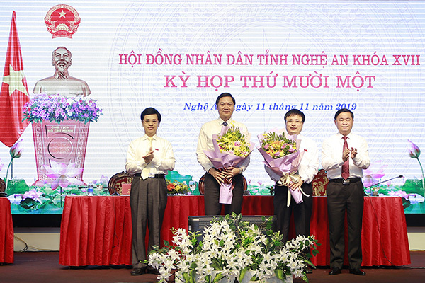 Nghệ An bầu bổ sung 2 Phó chủ tịch tỉnh