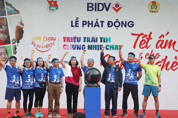 16 nghìn người đăng kí giải chạy online của BIDV