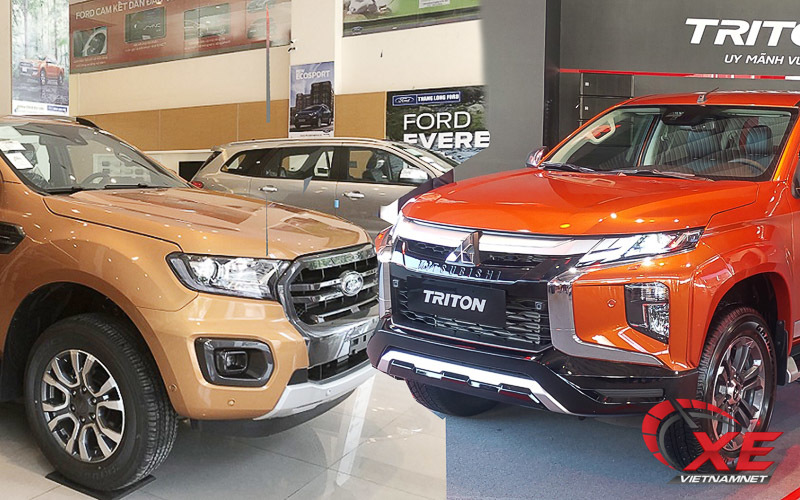 Giá 900 triệu: Chọn Mitsubishi Triton 2020 hay Ford Ranger Wildtrak?