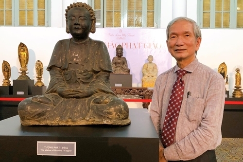 Exhibition on ancient Buddha statues in HCM City