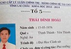 Trưởng phòng Cảnh sát kinh tế ở Lai Châu sử dụng bằng giả