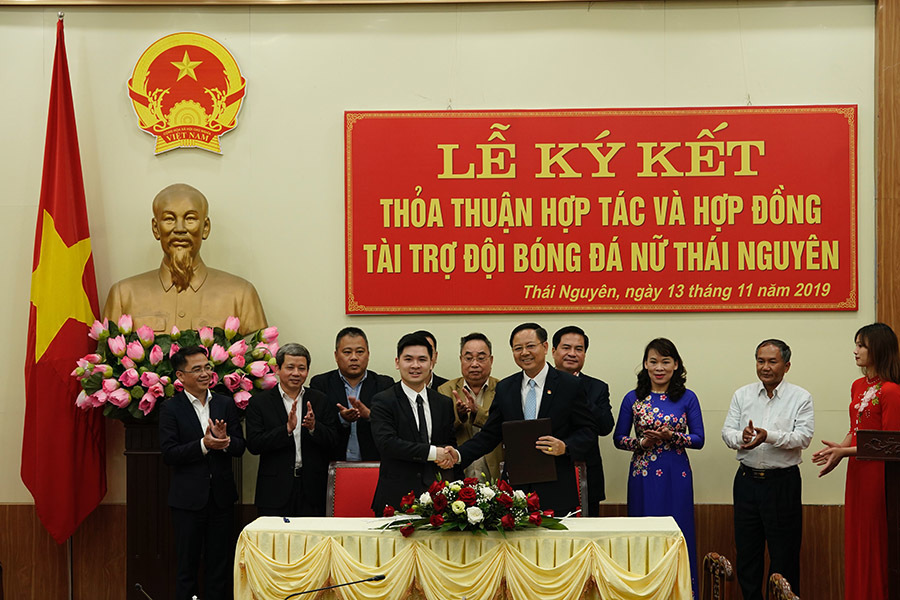 Có tài trợ khủng, bóng đá nữ Thái Nguyên mơ vô địch quốc gia