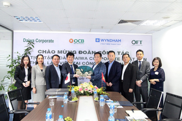 Daiwa Corporate mang căn hộ khoáng nóng Thanh Thủy đến với khách hàng Nhật