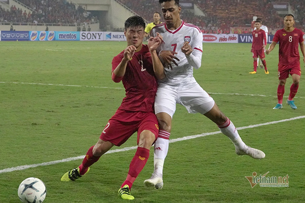 Xem trực tiếp trận Việt Nam vs UAE ở kênh nào?