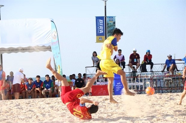 Vietnam defeat China in AFF Beach Football Championship